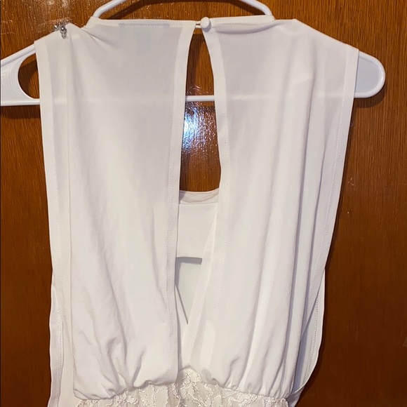 White sparkly dress - Picture 6 of 7